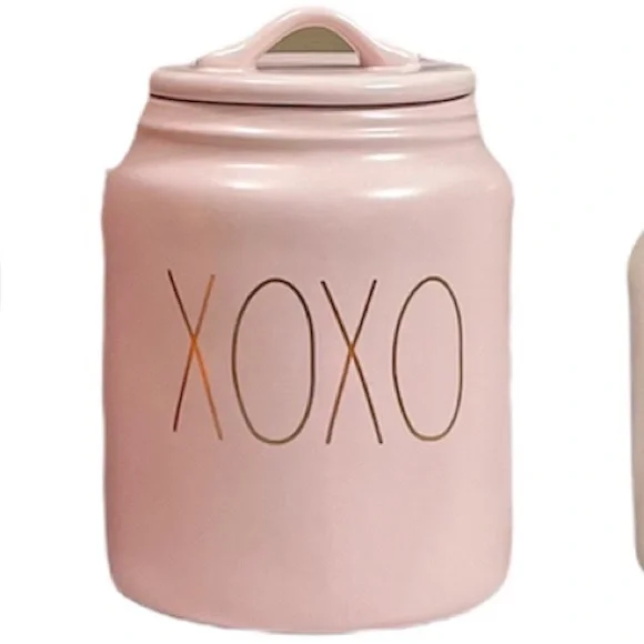 NEW Rae Dunn Valentine Canister Set - Picture 3 of 4